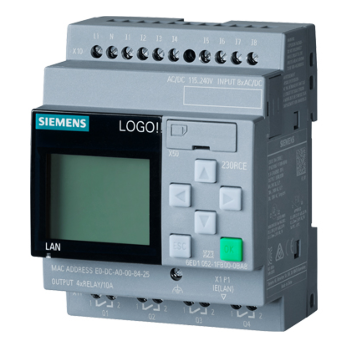 CONTROLADOR PLC - LOGO! RCE - SIEMENS (LOGO! 12/24RCE)