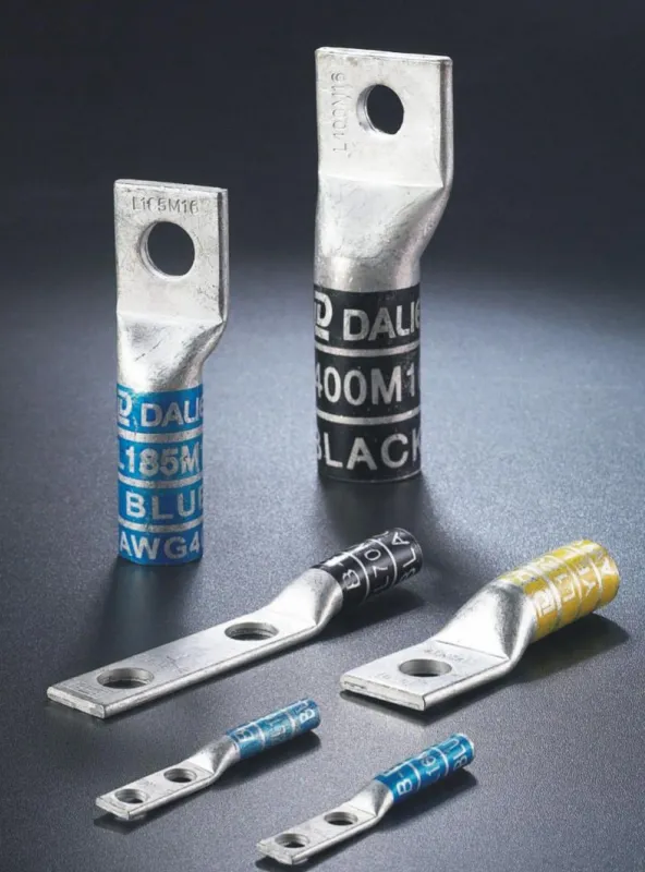 Terminal de Compresión UL Largo (Terminal de Compresión UL Largo 8AWG - 1 ojo 1/4")