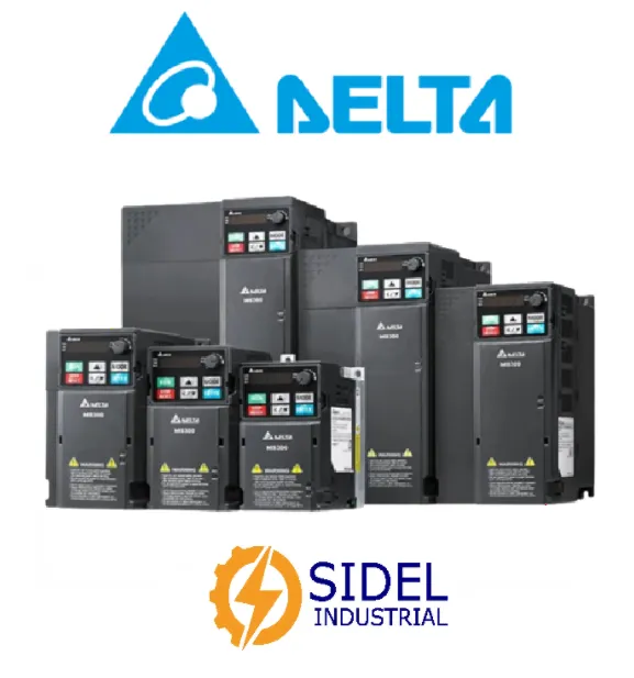 VARIADOR DE FRECUENCIA - DELTA MS300 - 380 - 460 VAC - 3 FASES (VFD5A5MS43ANSAA - 3HP 3F 380-460VAC 5.5A)