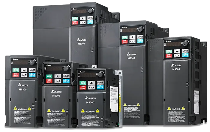 VARIADORES  DE FRECUENCIA SERIE   VFD-MS300 ALIMENTACION TRIFÁSICA: 200 - 240V - ALTO RENDIMIENTO - DELTA (VARIADOR DE FRECUENCIA VFD-MS300 VFD4A8MS23ANSAA - ALIMENTACION TRIFÁSICA - KW: 0,75 - HP: 1)