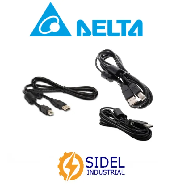 CABLE DE COMUNICACIÓN Y CONVERTIDORES DELTA PARA PLC AS200/300 (UC-PRG030-01A)